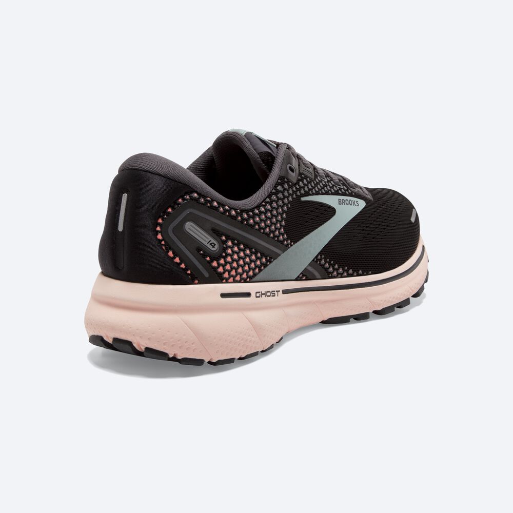 Brooks Ghost 14 Löparskor Dam Svarta | TEO-529687