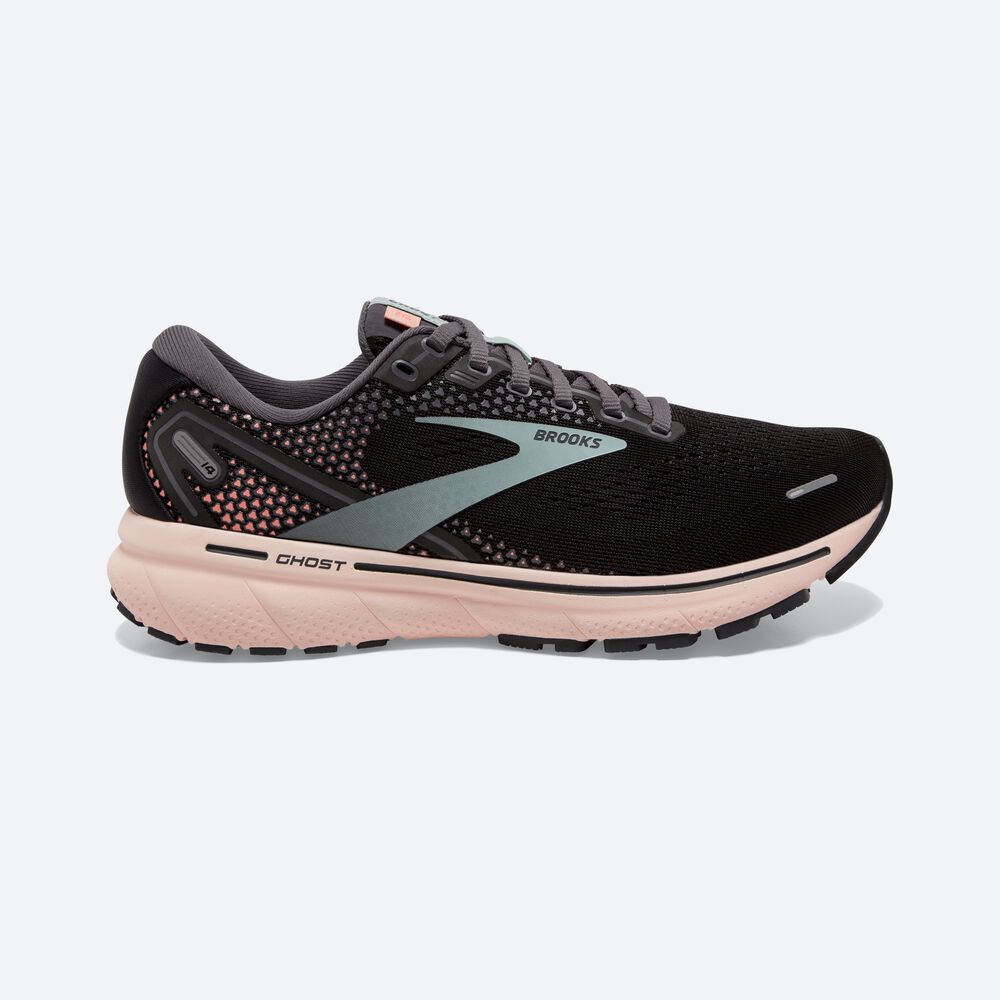 Brooks Ghost 14 Löparskor Dam Svarta | TEO-529687