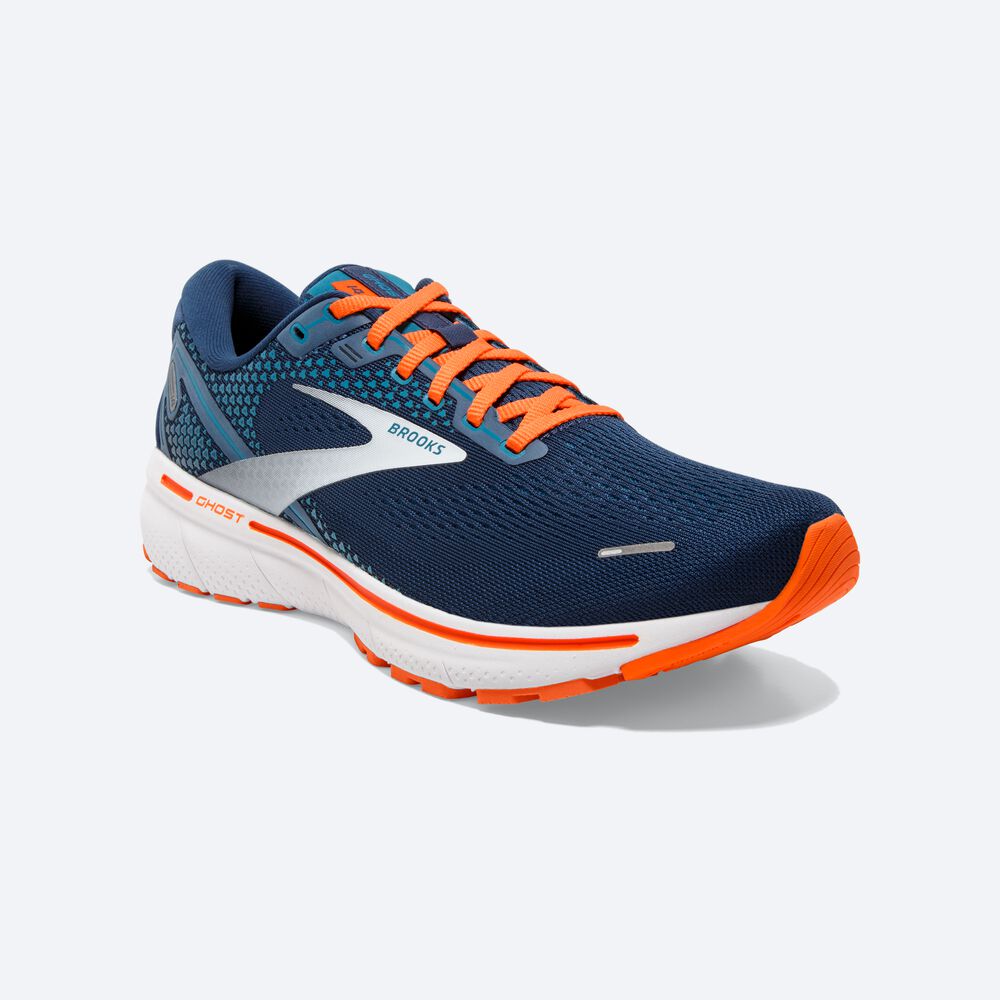 Brooks Ghost 14 Löparskor Herr Bruna/Turkos | IYE-254917