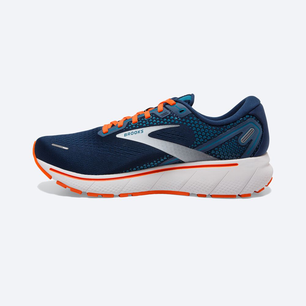 Brooks Ghost 14 Löparskor Herr Bruna/Turkos | IYE-254917