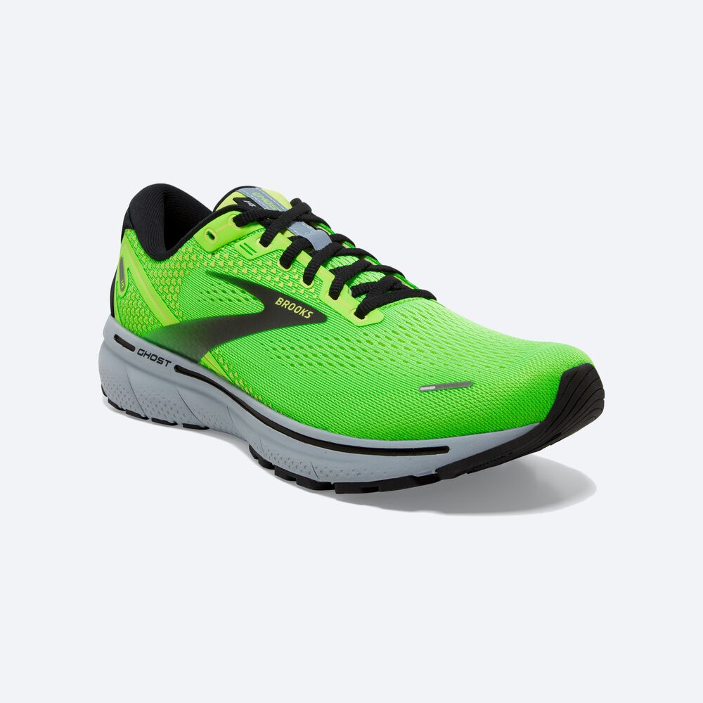 Brooks Ghost 14 Löparskor Herr Gröna/Blå/Svarta | KYW-375294