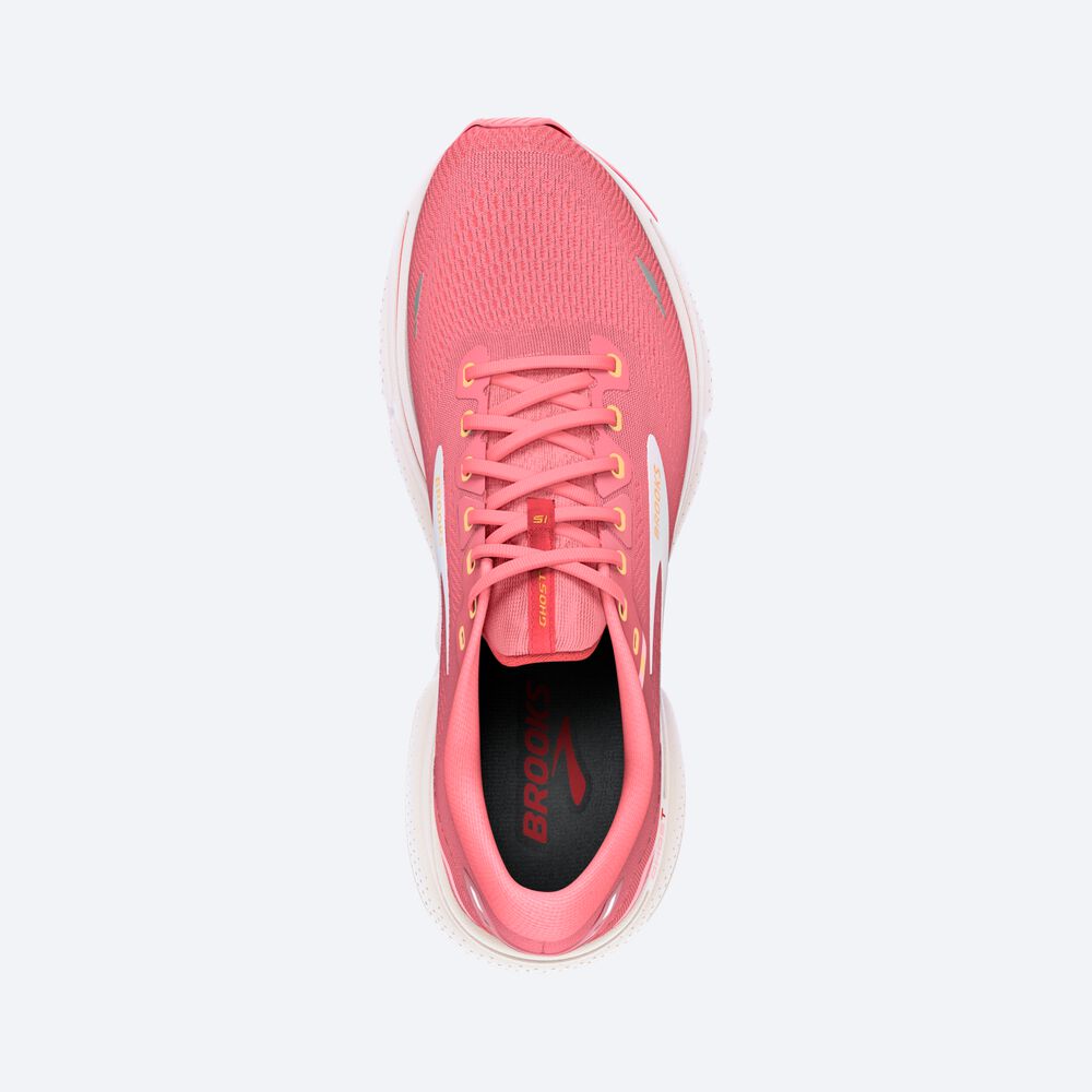 Brooks Ghost 15 Löparskor Dam Rosa/Korall/Vita | GKA-316429