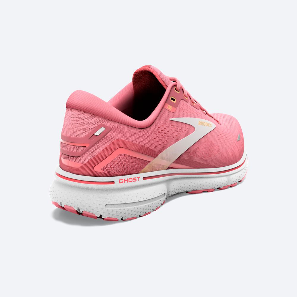 Brooks Ghost 15 Löparskor Dam Rosa/Korall/Vita | GKA-316429