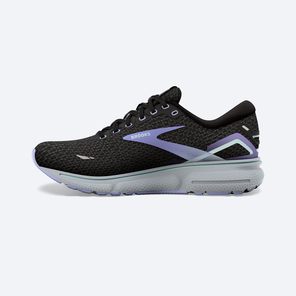 Brooks Ghost 15 Löparskor Dam Svarta | ZYR-389407