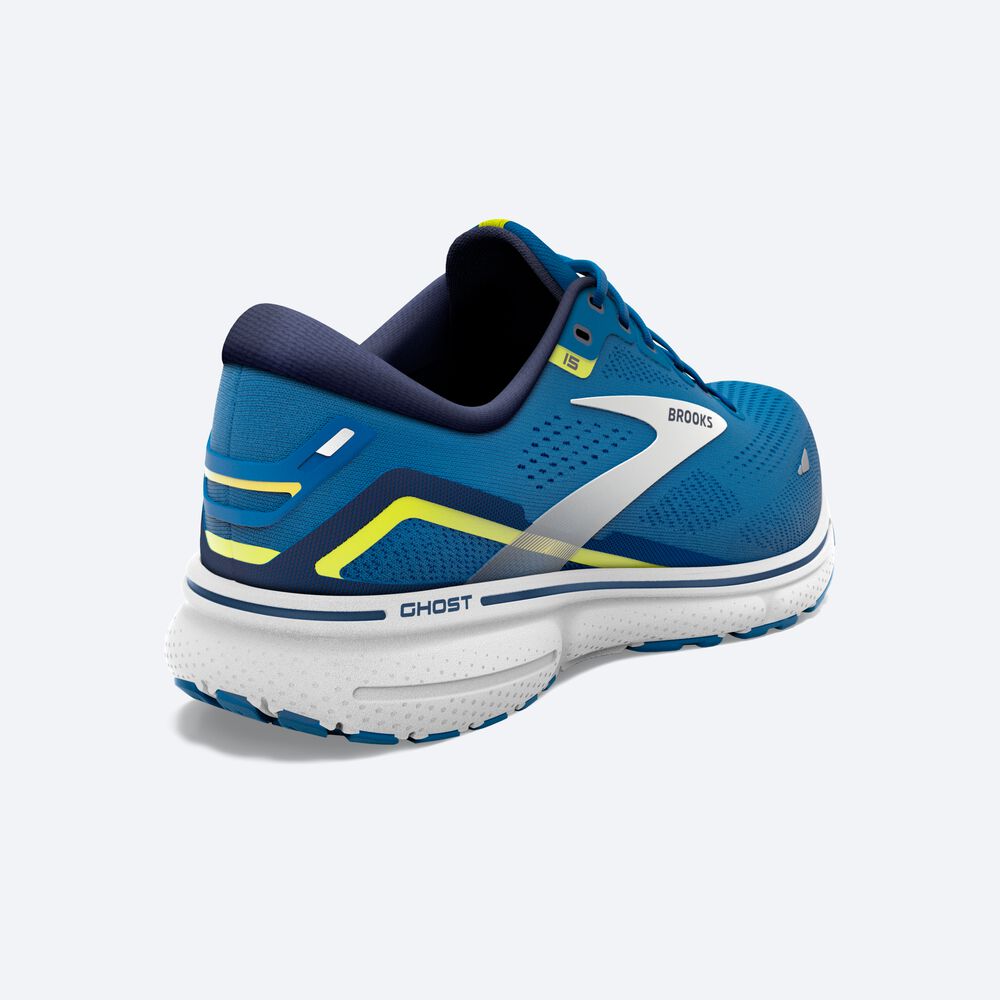 Brooks Ghost 15 Löparskor Herr Blå/Vita | IGL-013594