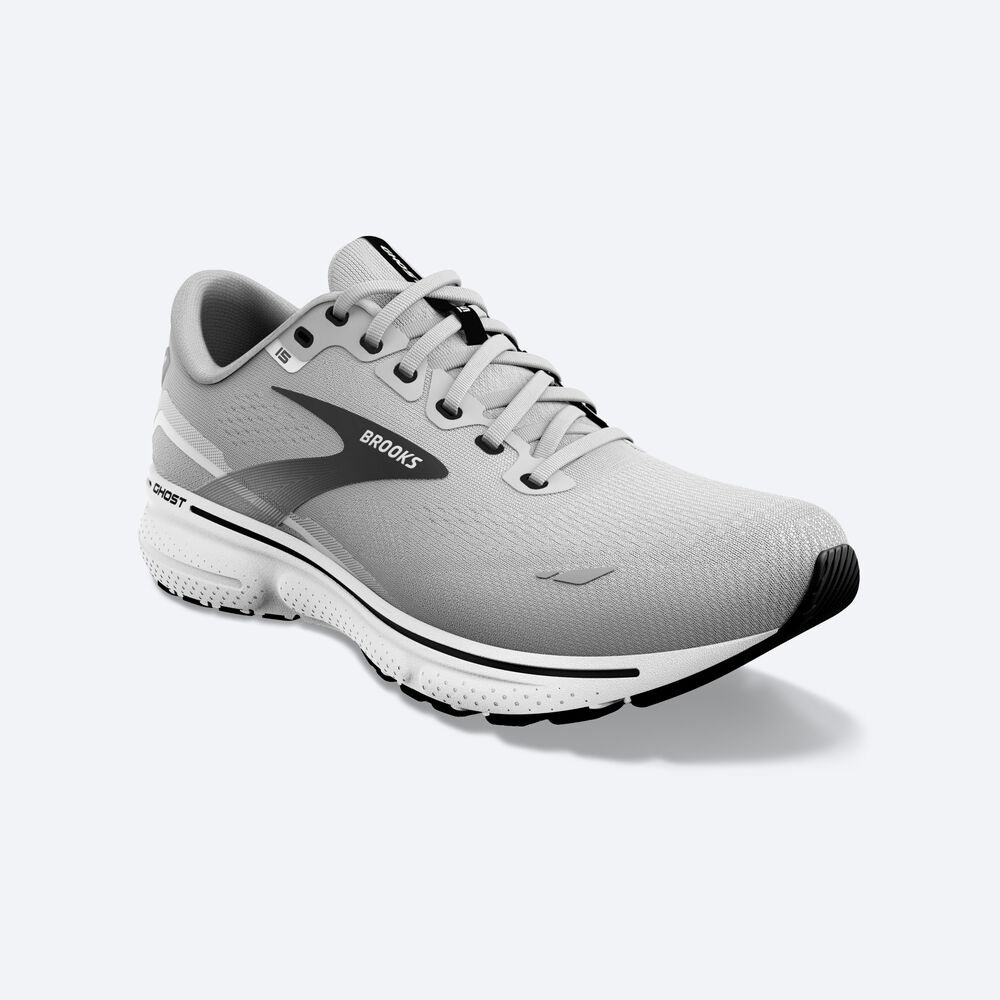 Brooks Ghost 15 Löparskor Herr Grå/Svarta | OBL-210849