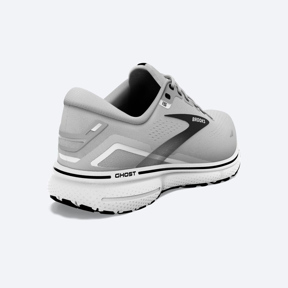 Brooks Ghost 15 Löparskor Herr Grå/Svarta | OBL-210849