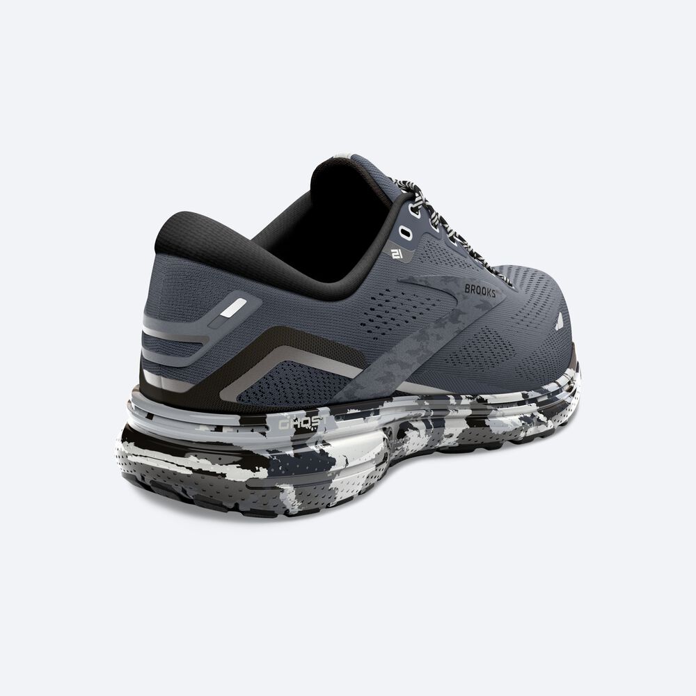 Brooks Ghost 15 Löparskor Herr Svarta | FQK-589143