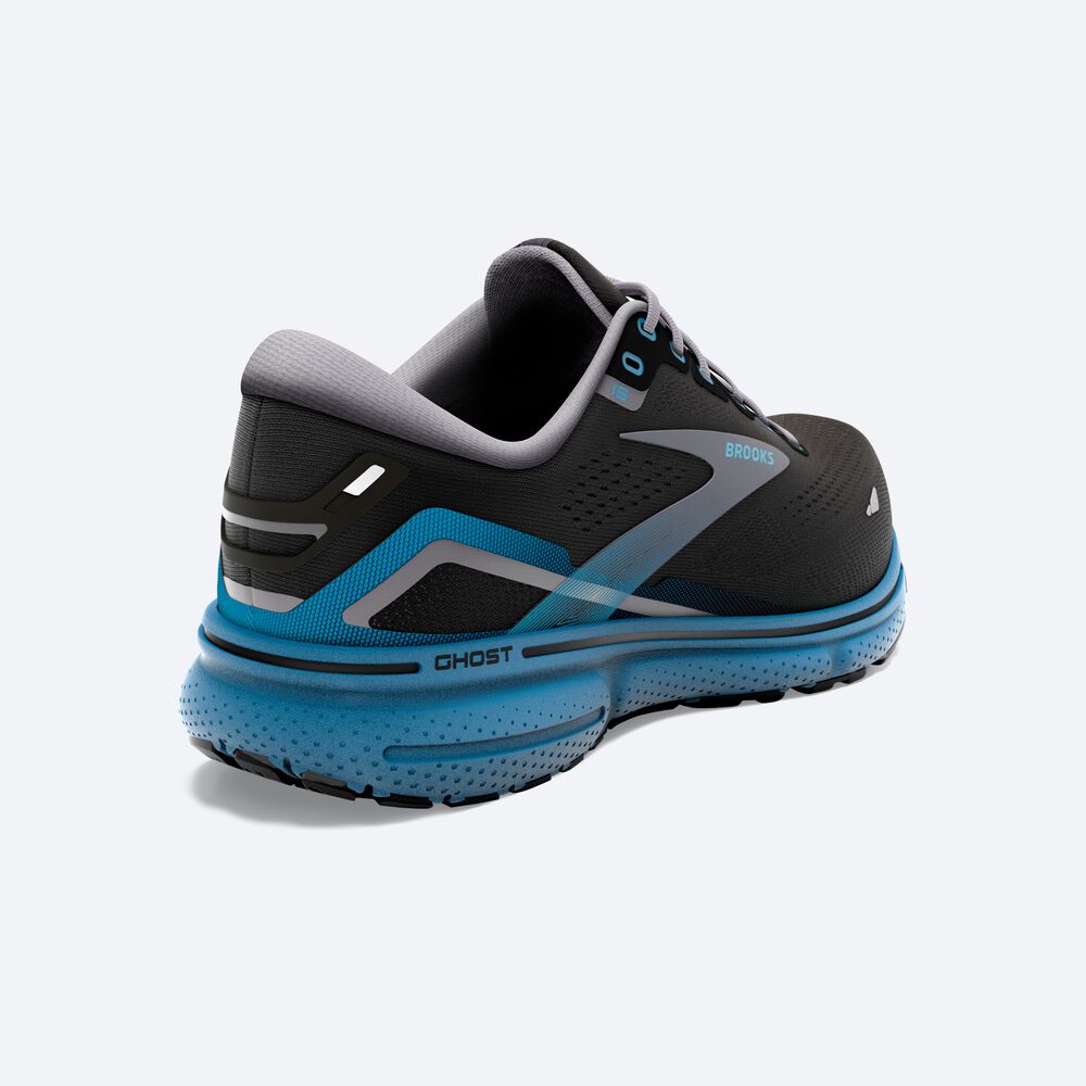 Brooks Ghost 15 Löparskor Herr Svarta/Blå | RKB-823765