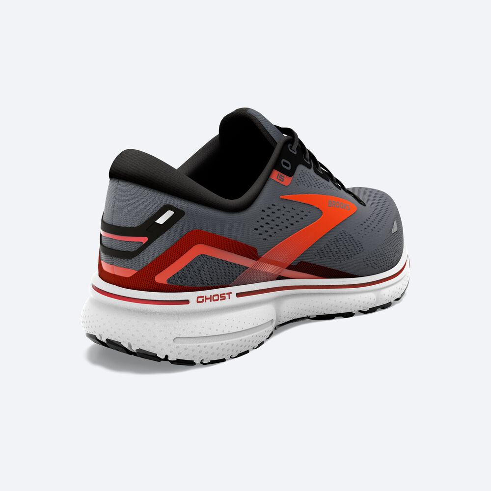 Brooks Ghost 15 Löparskor Herr Svarta/Orange | NLE-830769