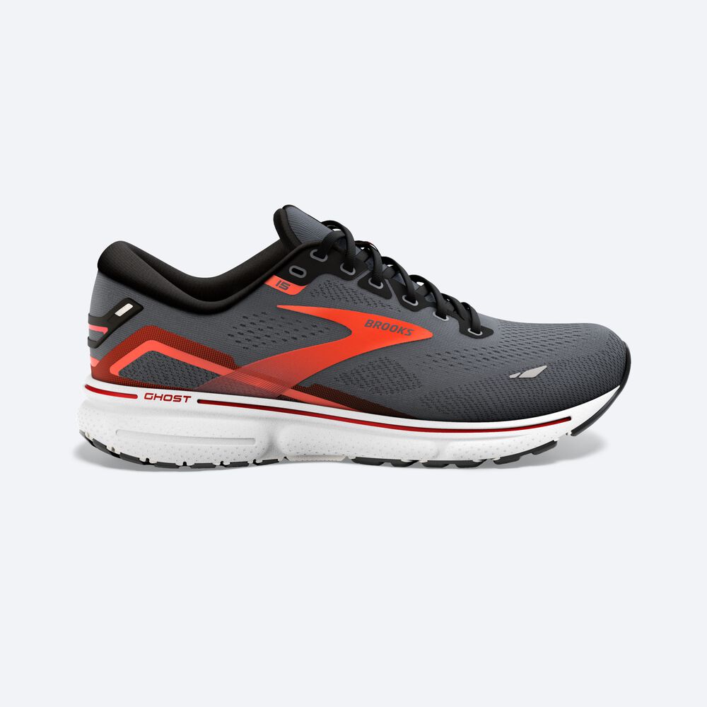 Brooks Ghost 15 Löparskor Herr Svarta/Orange | NLE-830769