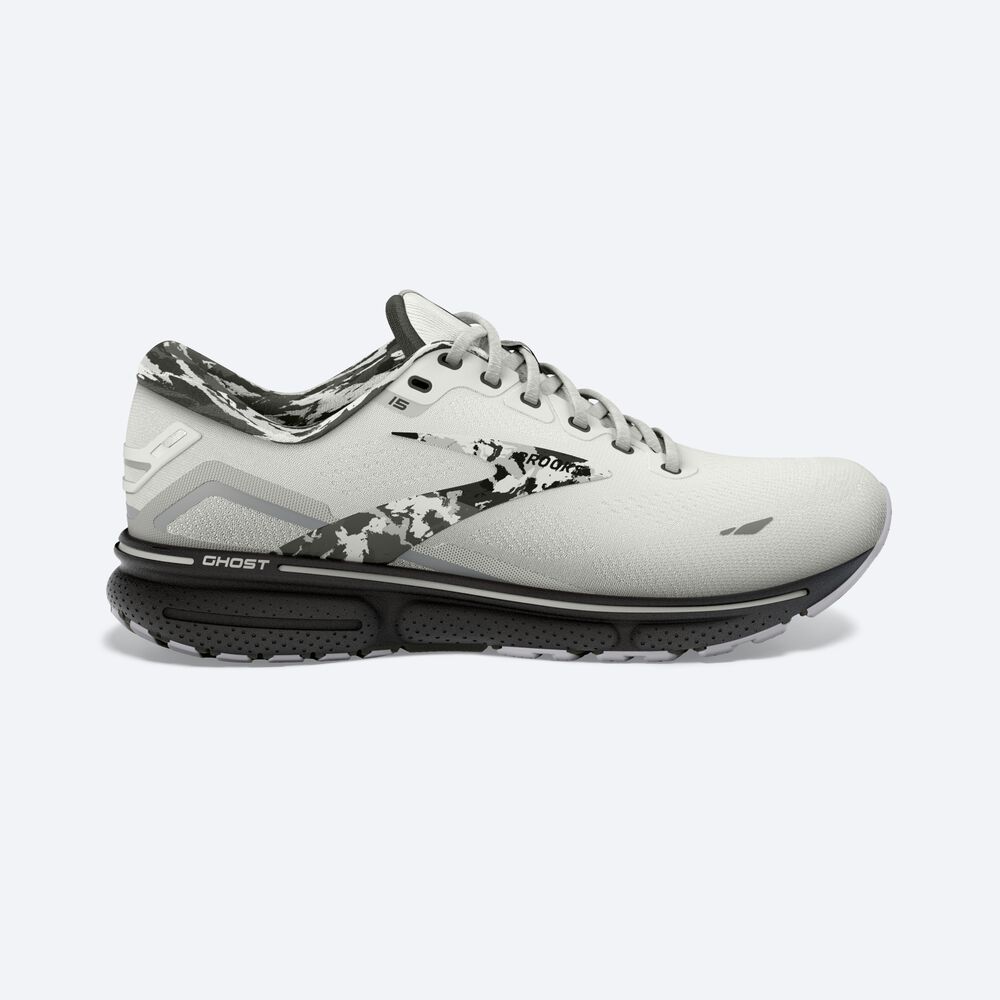 Brooks Ghost 15 Löparskor Herr Vita | XDT-297810