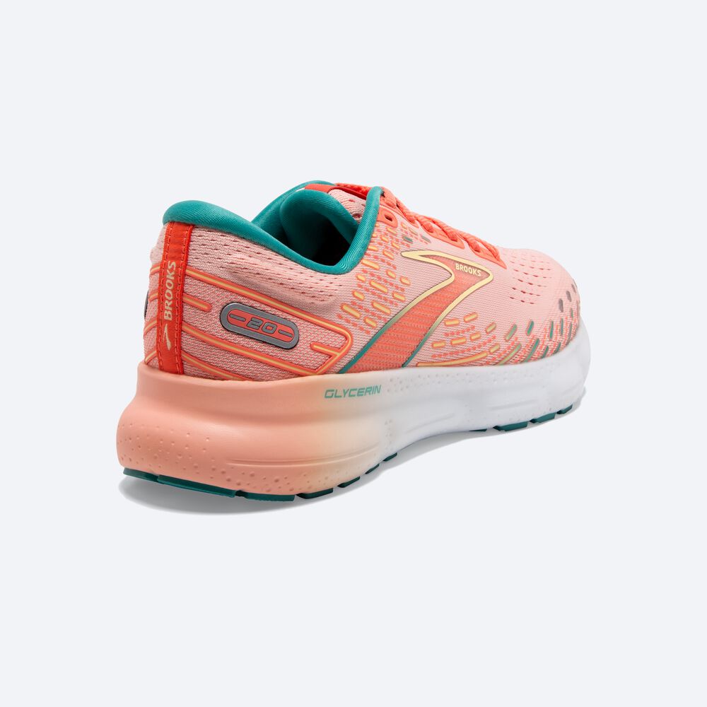 Brooks Glycerin 20 Löparskor Dam Korall | QGL-387195