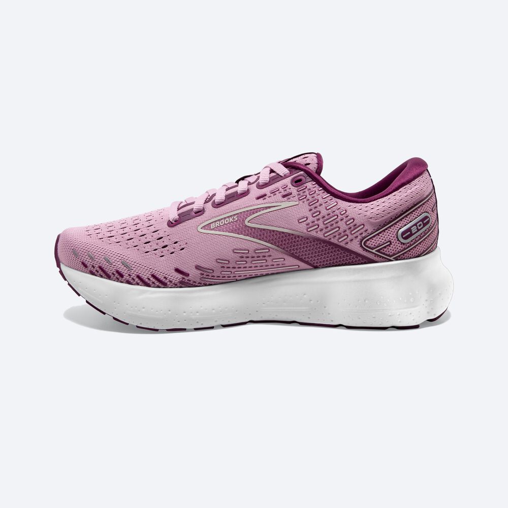 Brooks Glycerin 20 Löparskor Dam Lila/Grå | EDB-851409