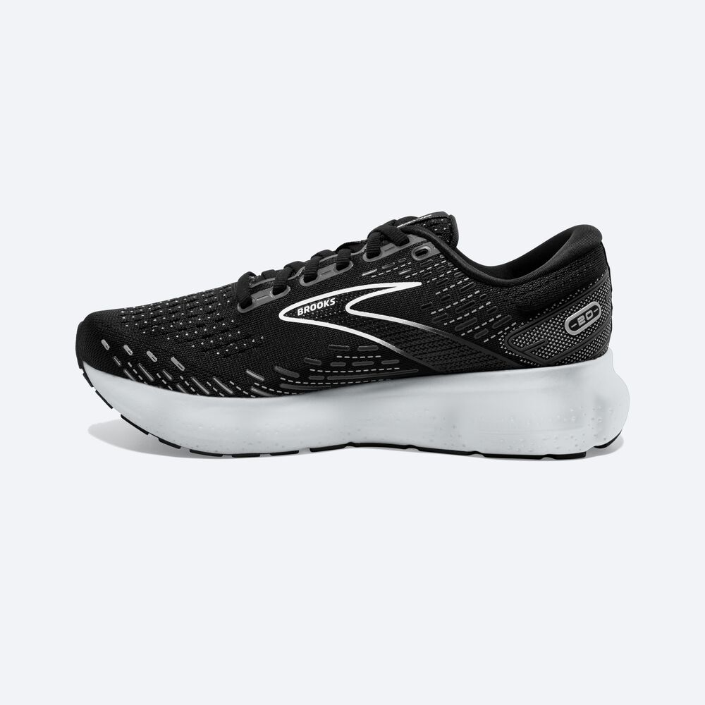 Brooks Glycerin 20 Löparskor Dam Svarta/Vita | DOL-049213