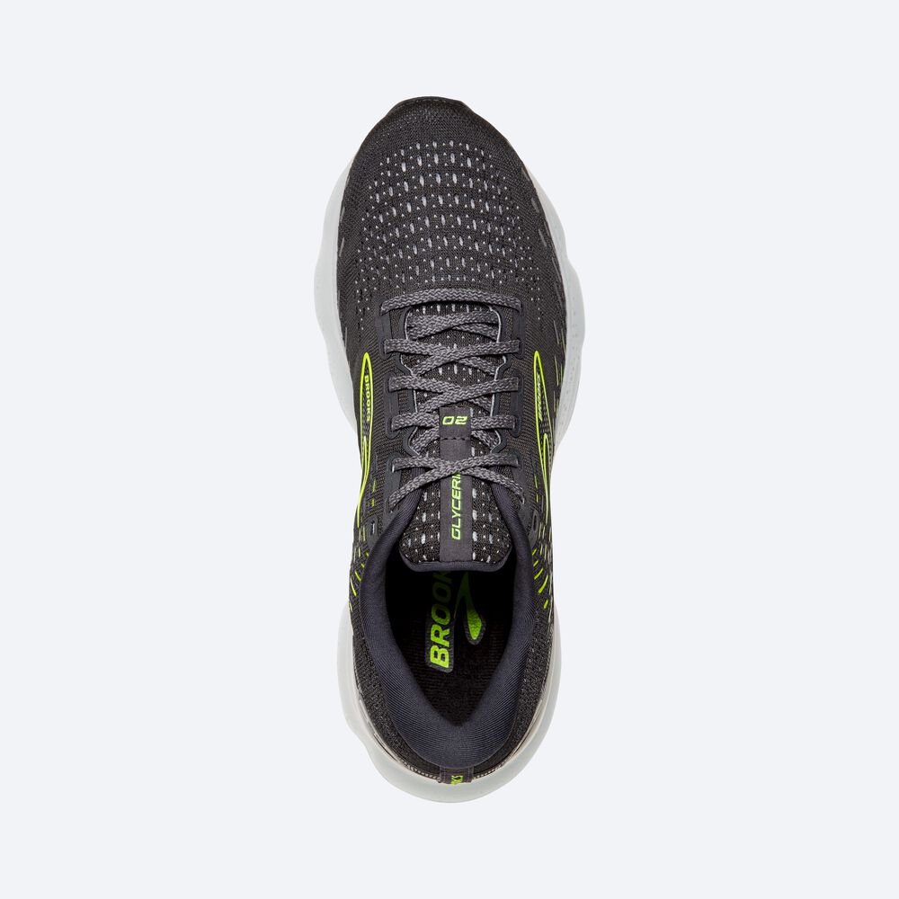 Brooks Glycerin 20 Löparskor Dam Vita | UOJ-561349