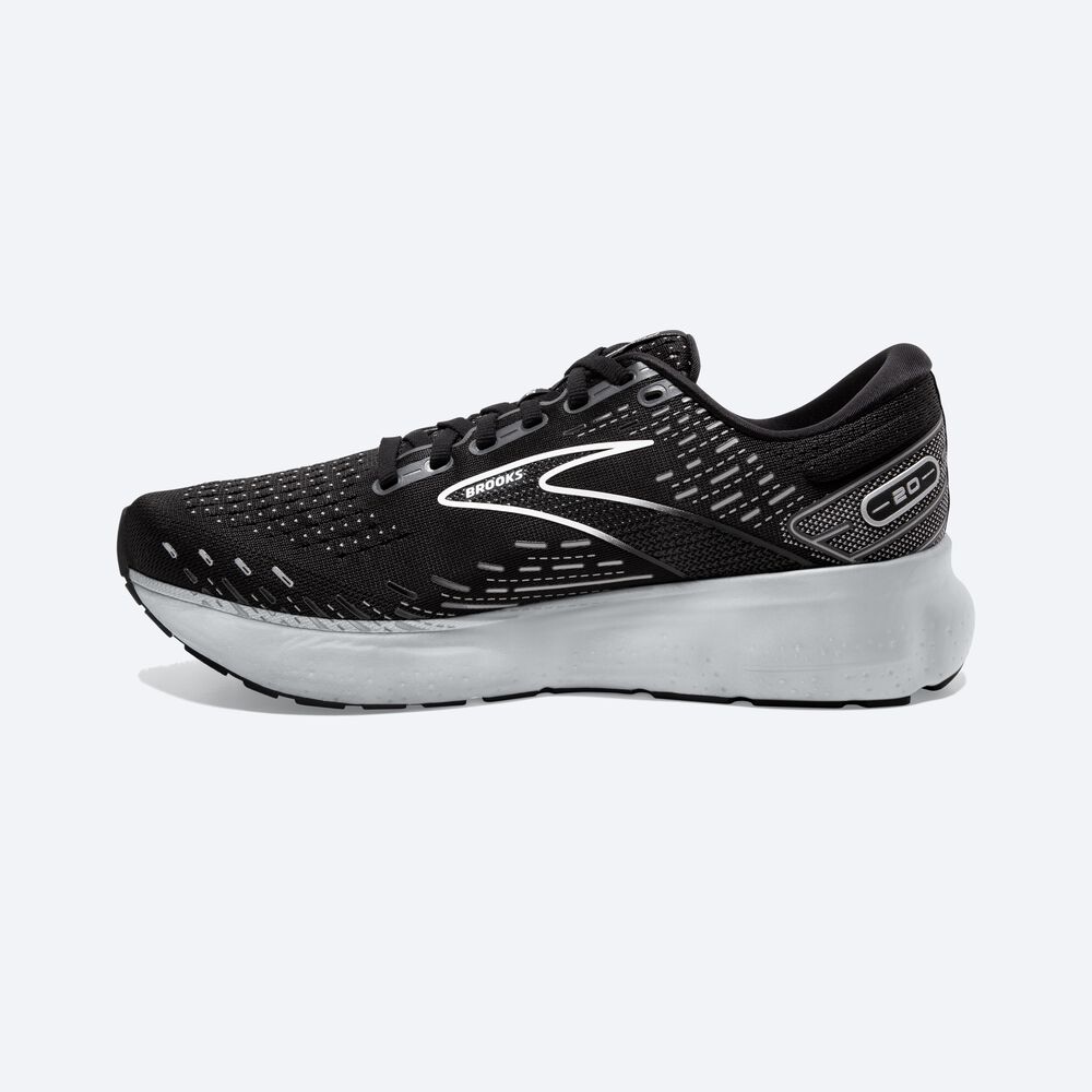 Brooks Glycerin 20 Löparskor Herr Svarta/Vita | IZJ-015927