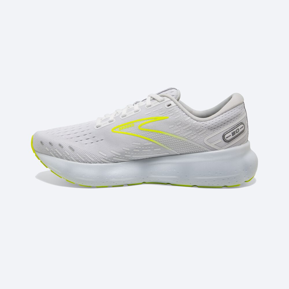 Brooks Glycerin 20 Löparskor Herr Vita | KRQ-649201