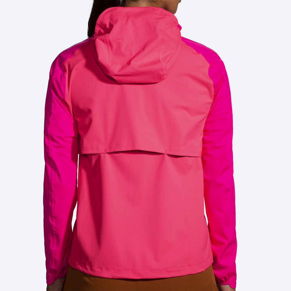 Brooks High Point Waterproof Jacka Dam Rosa | AQW-186972