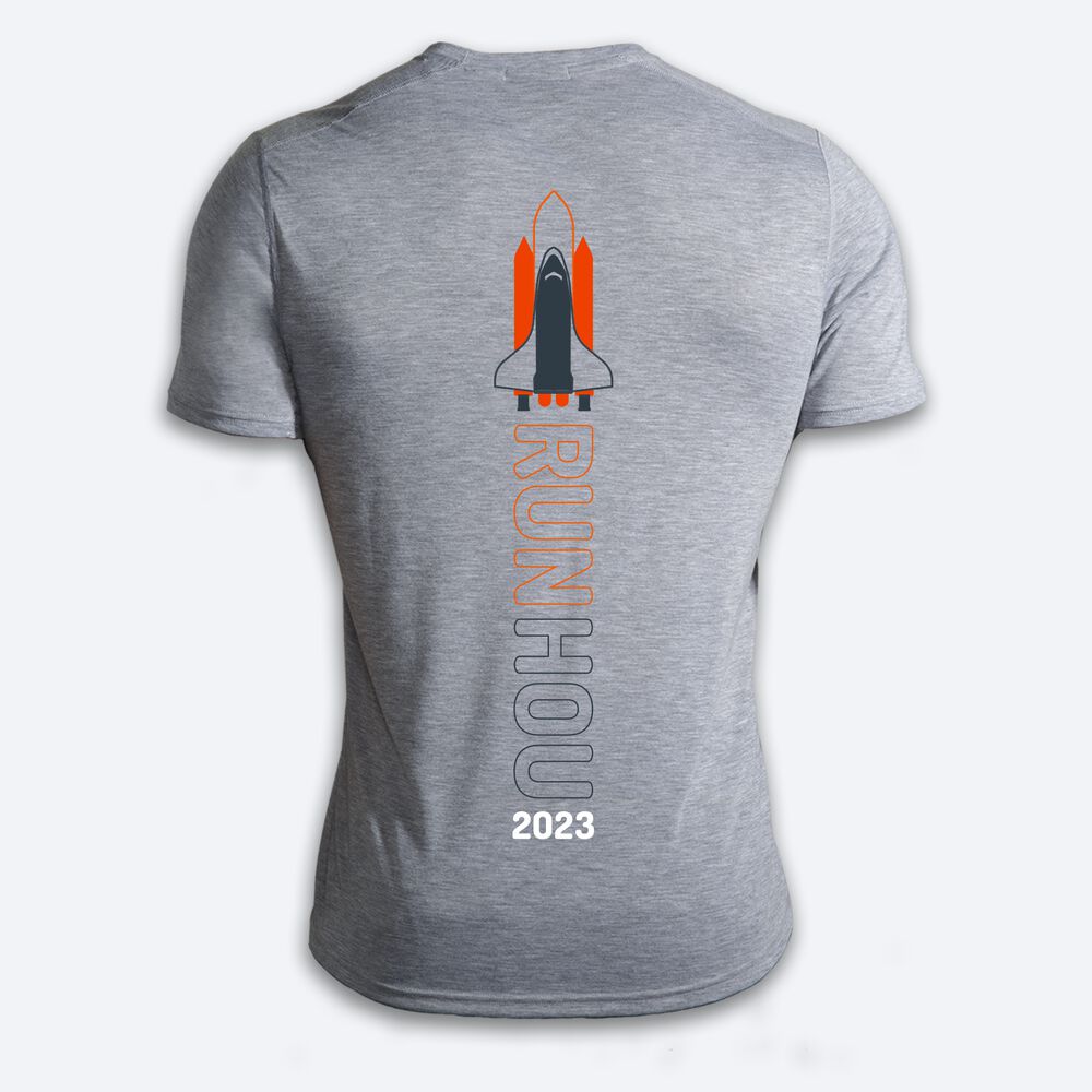 Brooks Houston23 Distance Short Sleeve 2.0 T-shirt Herr Grå | UWB-926431