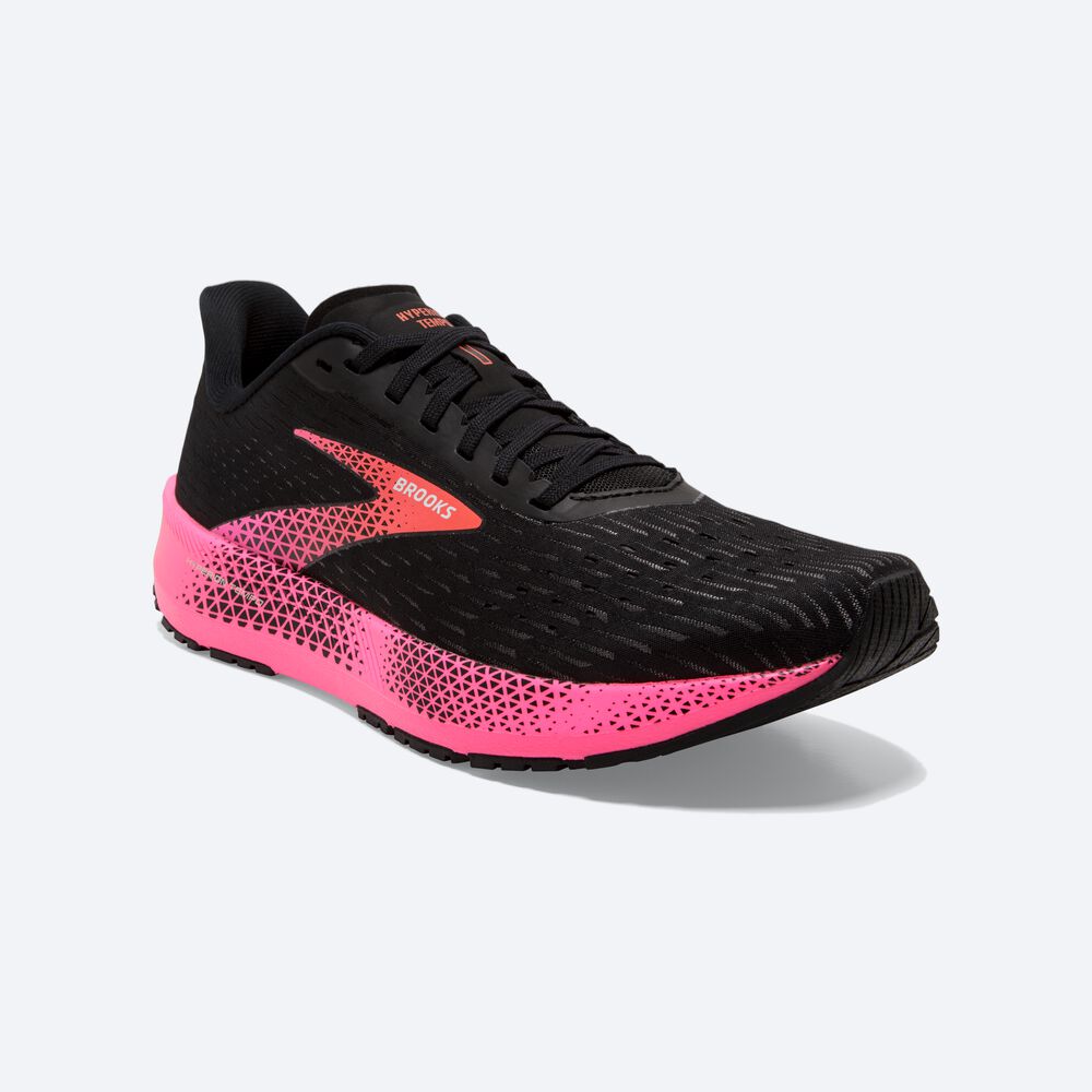 Brooks Hyperion Tempo Löparskor Dam Svarta/Rosa/Korall | AND-810947