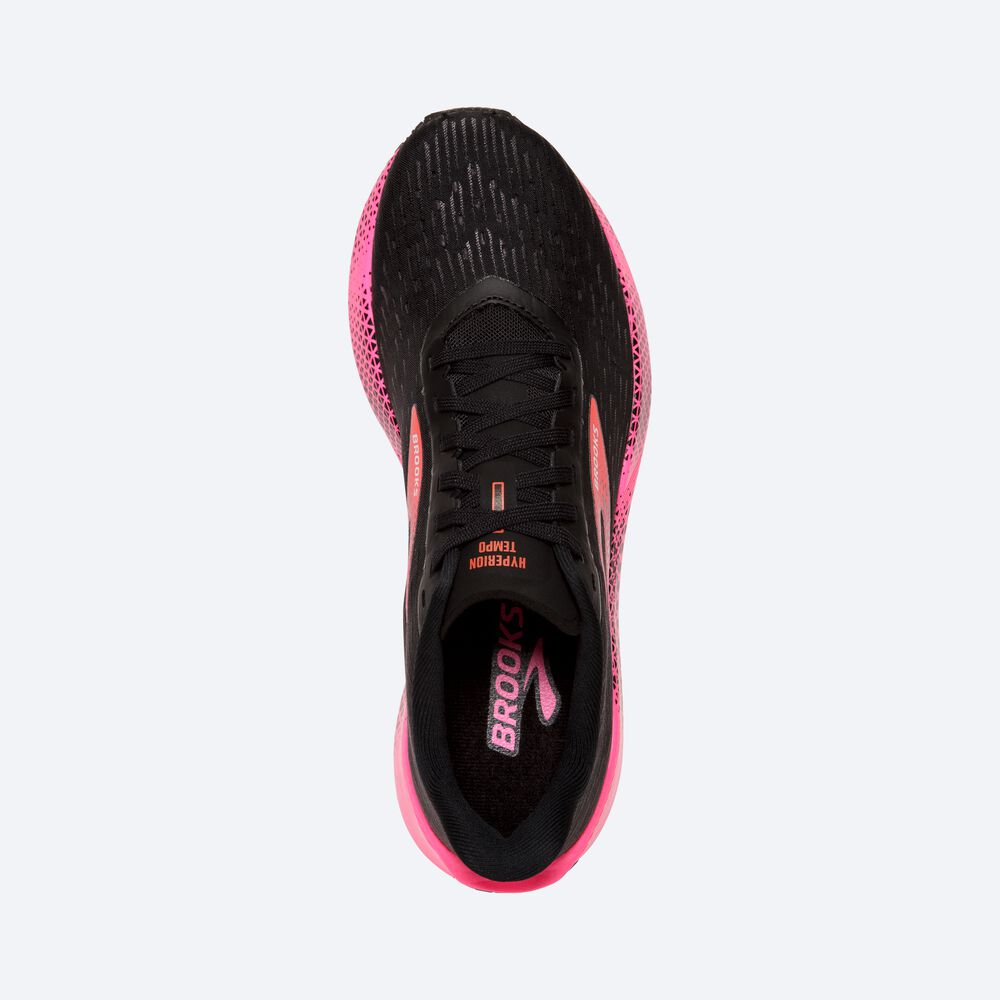 Brooks Hyperion Tempo Löparskor Dam Svarta/Rosa/Korall | AND-810947