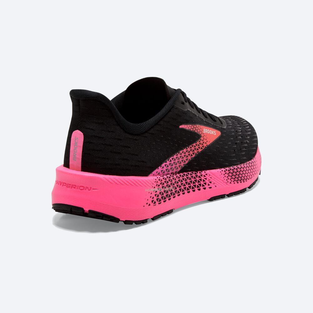 Brooks Hyperion Tempo Löparskor Dam Svarta/Rosa/Korall | AND-810947