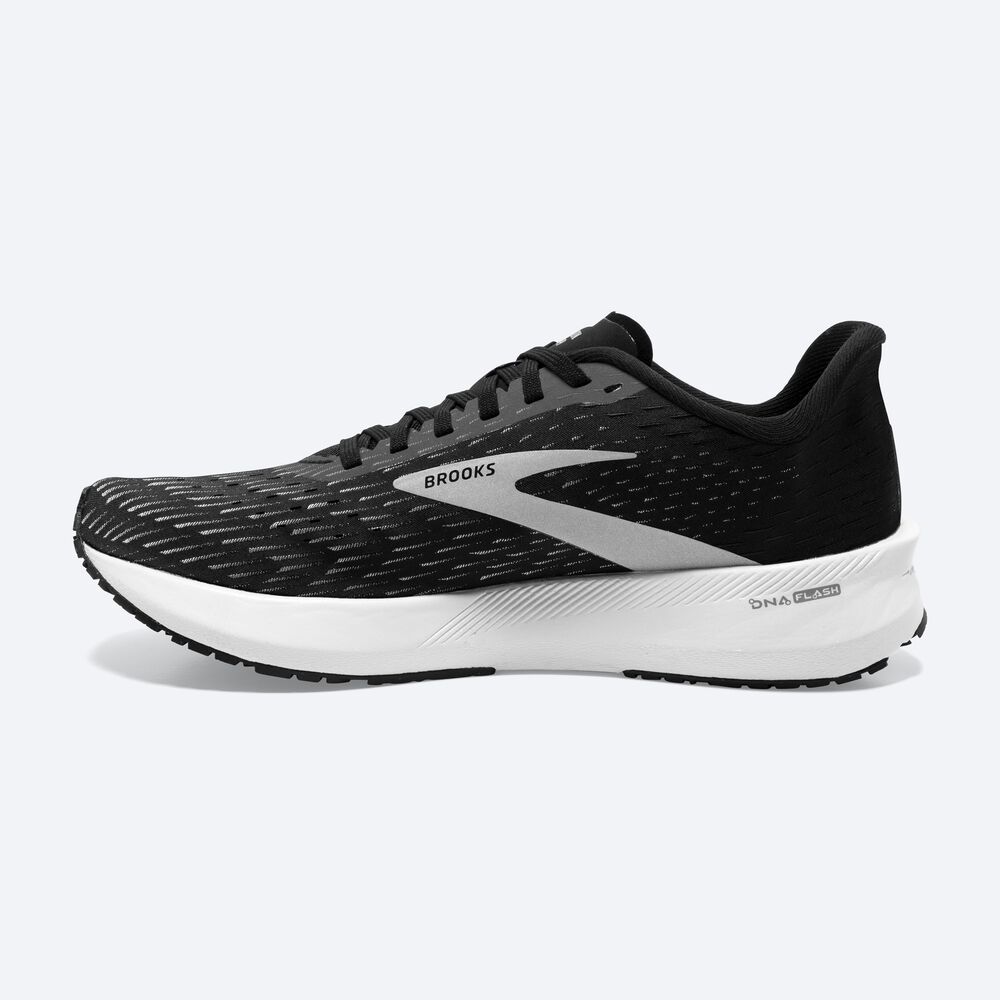 Brooks Hyperion Tempo Löparskor Dam Svarta/Silver/Vita | PGH-065341