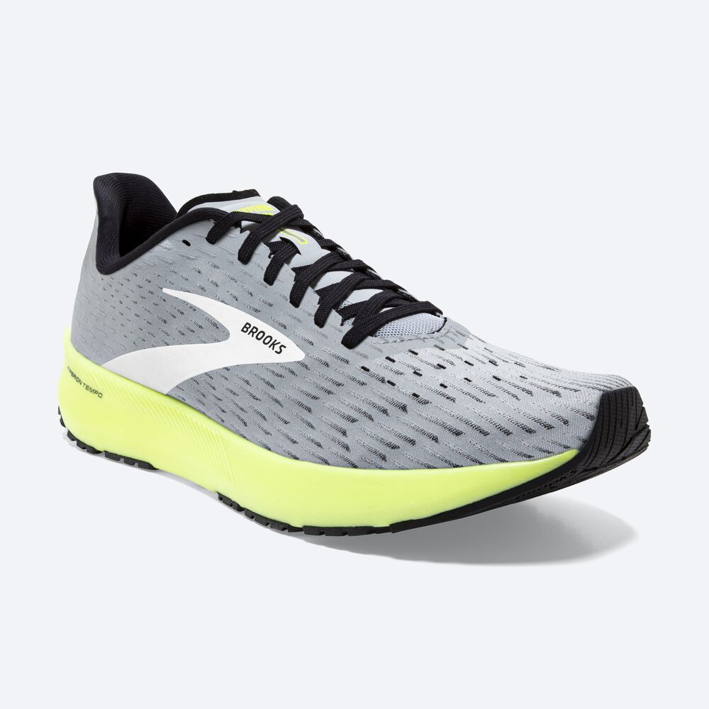 Brooks Hyperion Tempo Löparskor Herr Grå/Svarta | CFE-497861