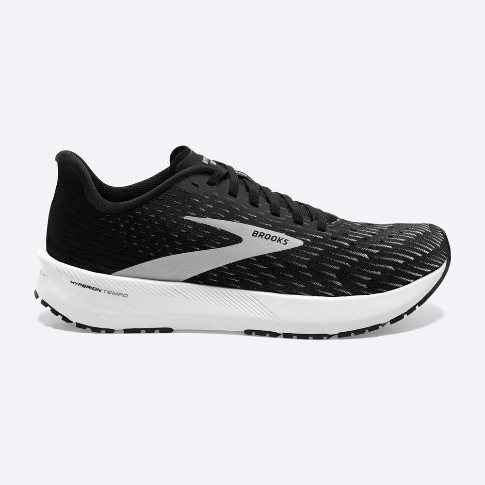 Brooks Hyperion Tempo Löparskor Herr Svarta/Silver/Vita | BXZ-750681