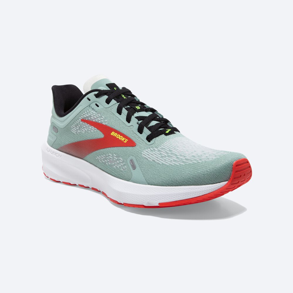 Brooks Launch 9 Löparskor Dam Blå/Svarta/Rosa | ZTC-854391