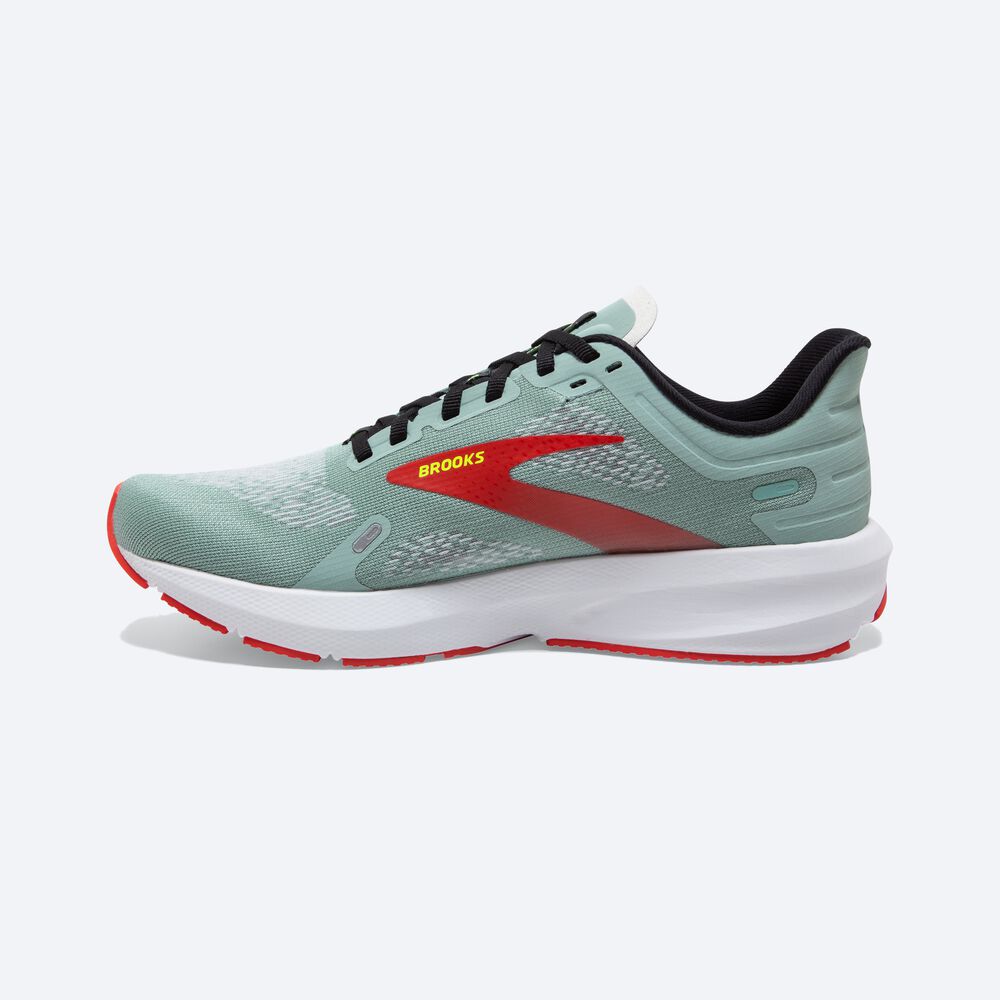 Brooks Launch 9 Löparskor Dam Blå/Svarta/Rosa | ZTC-854391