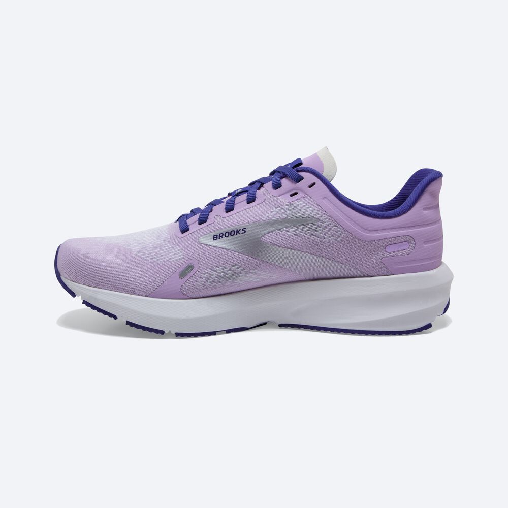 Brooks Launch 9 Löparskor Dam Rosa/Marinblå/Silver | DQH-739215