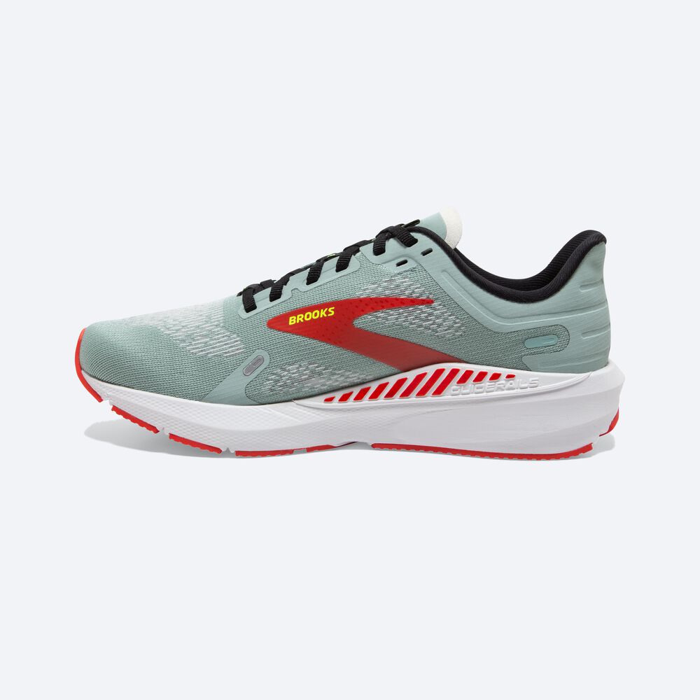 Brooks Launch GTS 9 Löparskor Dam Blå/Svarta/Rosa | BWA-760524