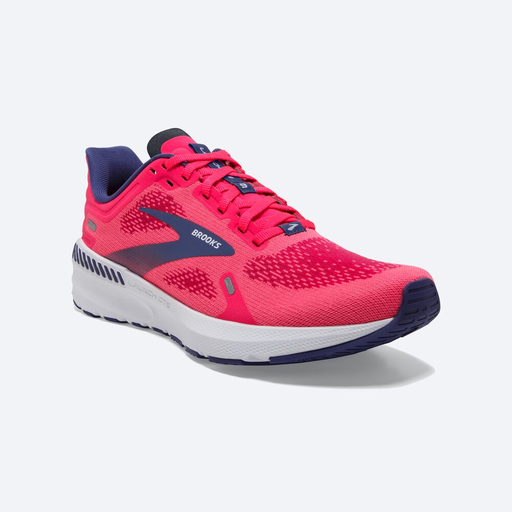 Brooks Launch GTS 9 Löparskor Dam Rosa/Fuchsia | WXA-207146