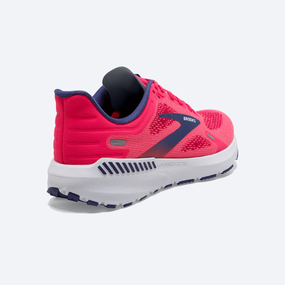 Brooks Launch GTS 9 Löparskor Dam Rosa/Fuchsia | WXA-207146