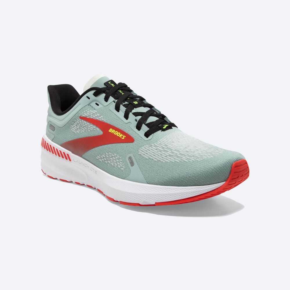 Brooks Launch GTS 9 Löparskor Herr Blå/Svarta/Rosa | SRI-631879