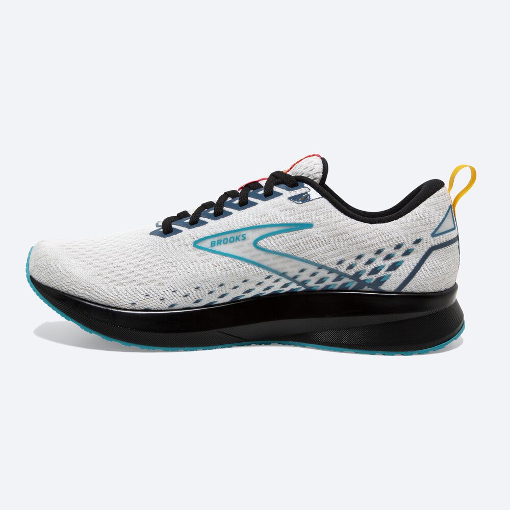 Brooks Levitate 5 Löparskor Dam Vita/Blå/Svarta | EUI-810965