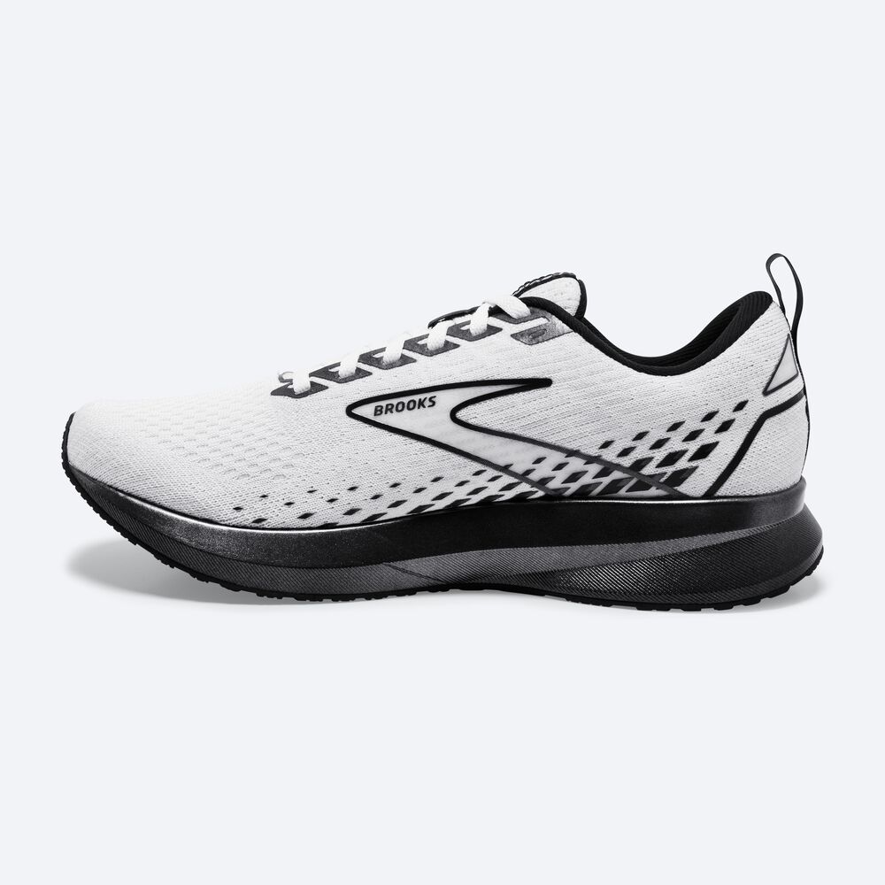 Brooks Levitate 5 Löparskor Dam Vita/Svarta | KVF-954806