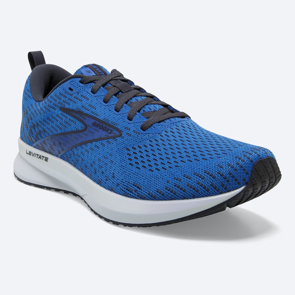 Brooks Levitate 5 Löparskor Herr Blå/Vita | VNL-521903