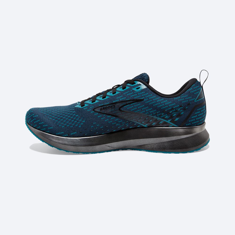 Brooks Levitate 5 Löparskor Herr Bruna/Turkos/Svarta | EFA-910284