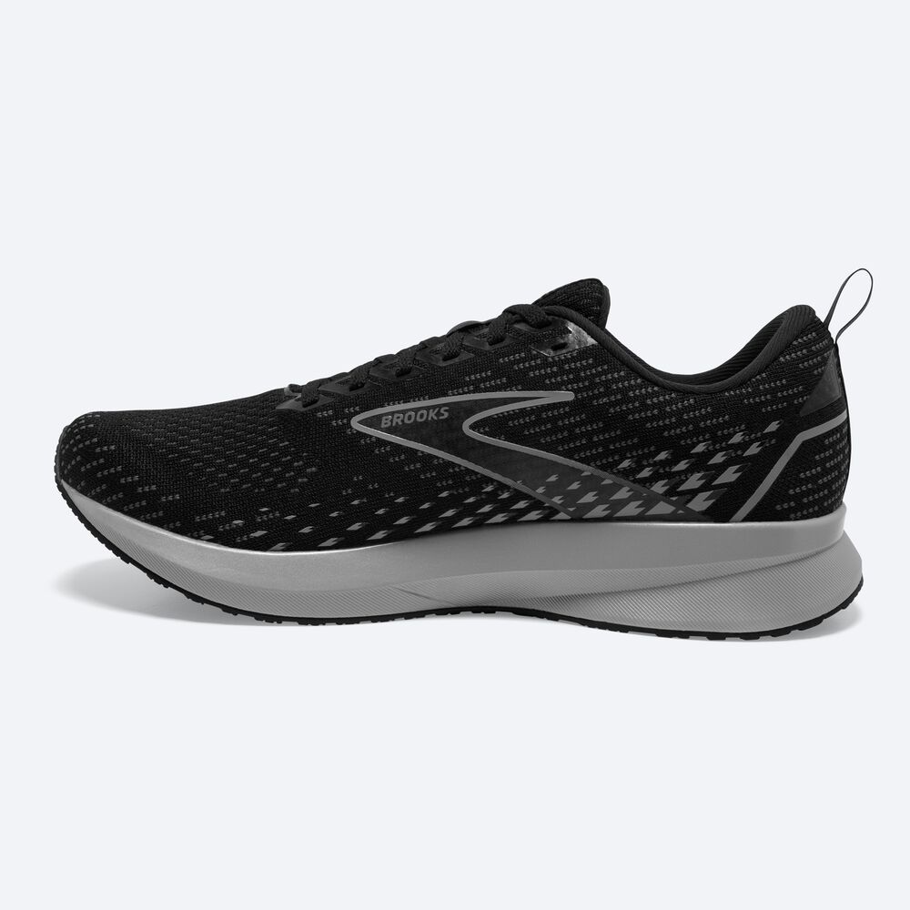 Brooks Levitate 5 Löparskor Herr Svarta/Grå | DBK-652107