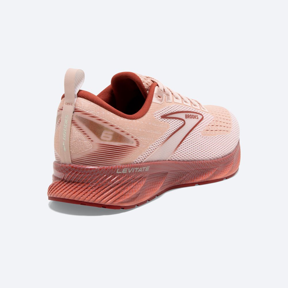 Brooks Levitate 6 Löparskor Dam Rosa | UXS-509346