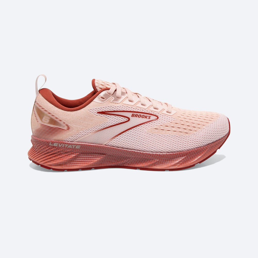 Brooks Levitate 6 Löparskor Dam Rosa | UXS-509346