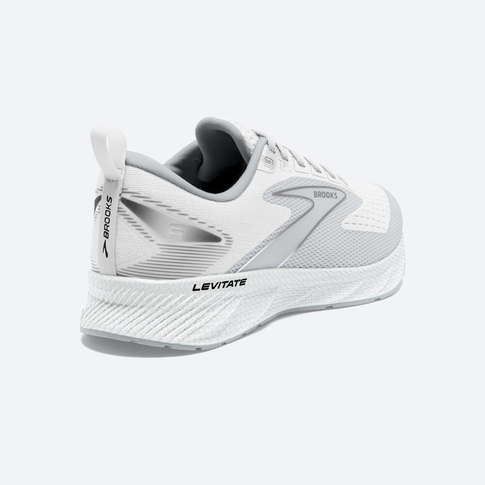 Brooks Levitate 6 Löparskor Herr Vita | CLM-893761