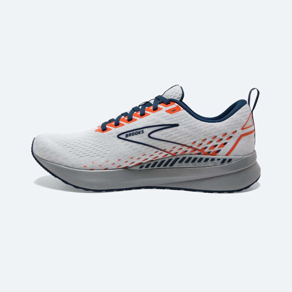 Brooks Levitate GTS 5 Löparskor Herr Vita/Bruna | NWG-475830