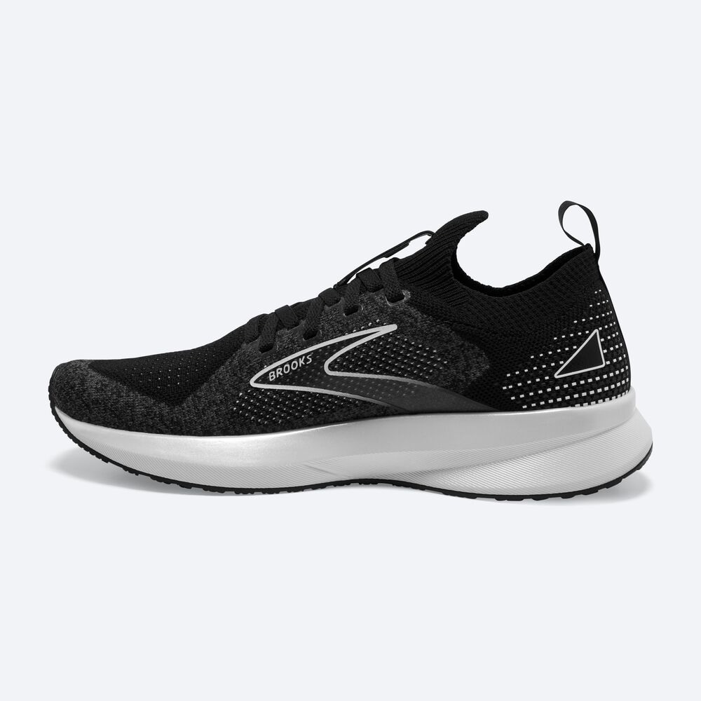 Brooks Levitate StealthFit 5 Löparskor Dam Svarta/Grå/Vita | BRM-029418