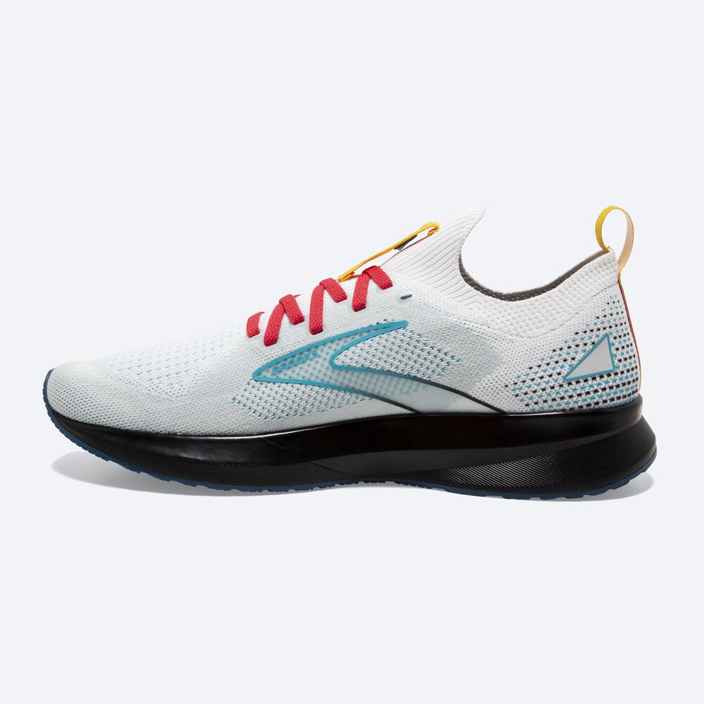 Brooks Levitate StealthFit 5 Löparskor Dam Vita/Blå | XJY-561803