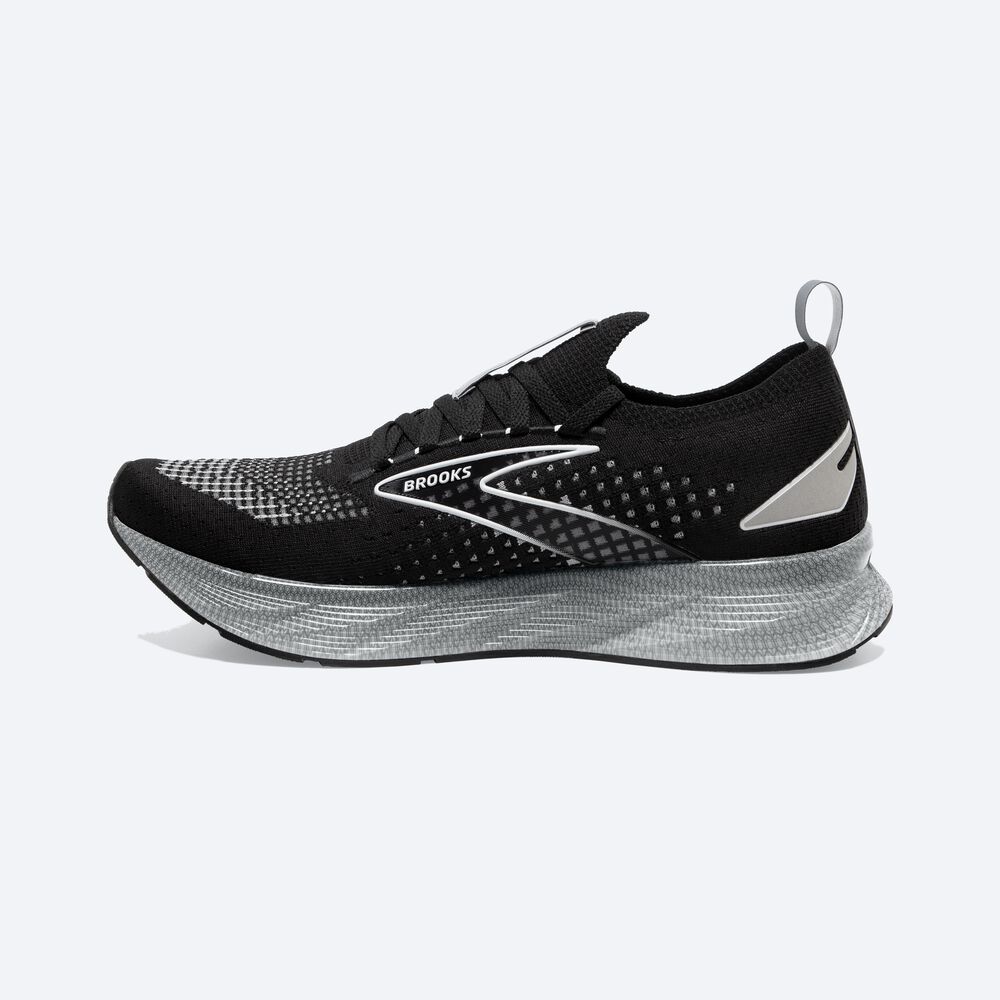 Brooks Levitate StealthFit 6 Löparskor Herr Svarta/Grå | CTJ-729153