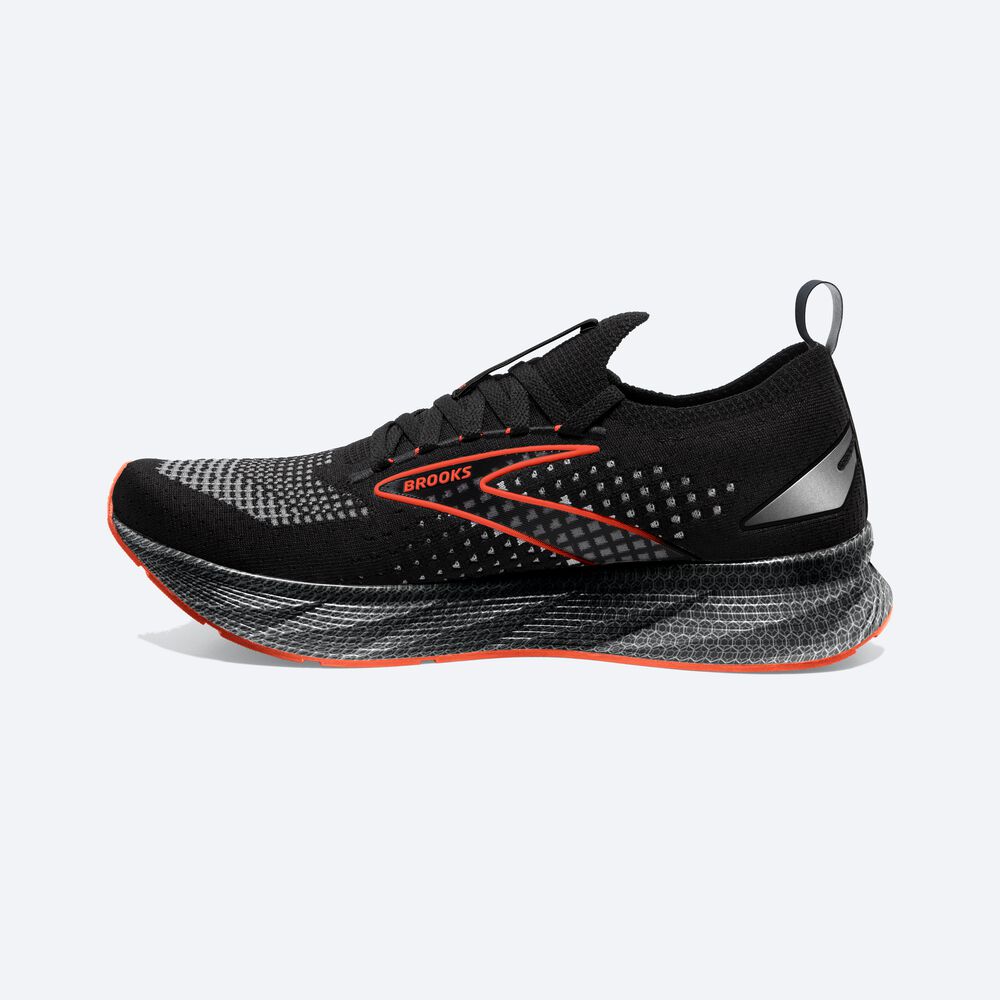 Brooks Levitate StealthFit 6 Löparskor Herr Svarta/Orange | GQU-681293